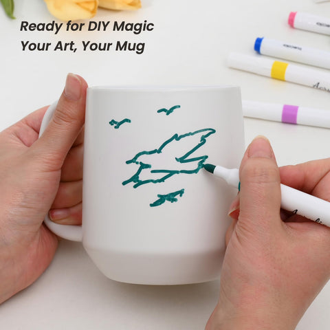 Miicol mug with warming base compatibility maintains warmth during use
