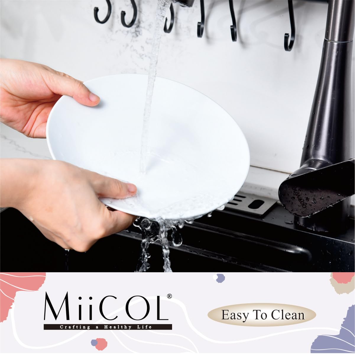 Miicol microwave-safe porcelain for convenient reheating