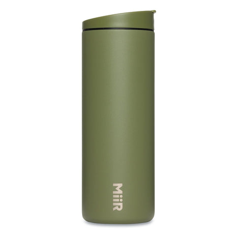 MiiR Flip Traveler 16oz bottle with flip lid for reliable spill-proof transport