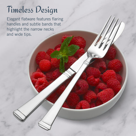 Mikasa Harmony serving butter knife with generous blade for serving