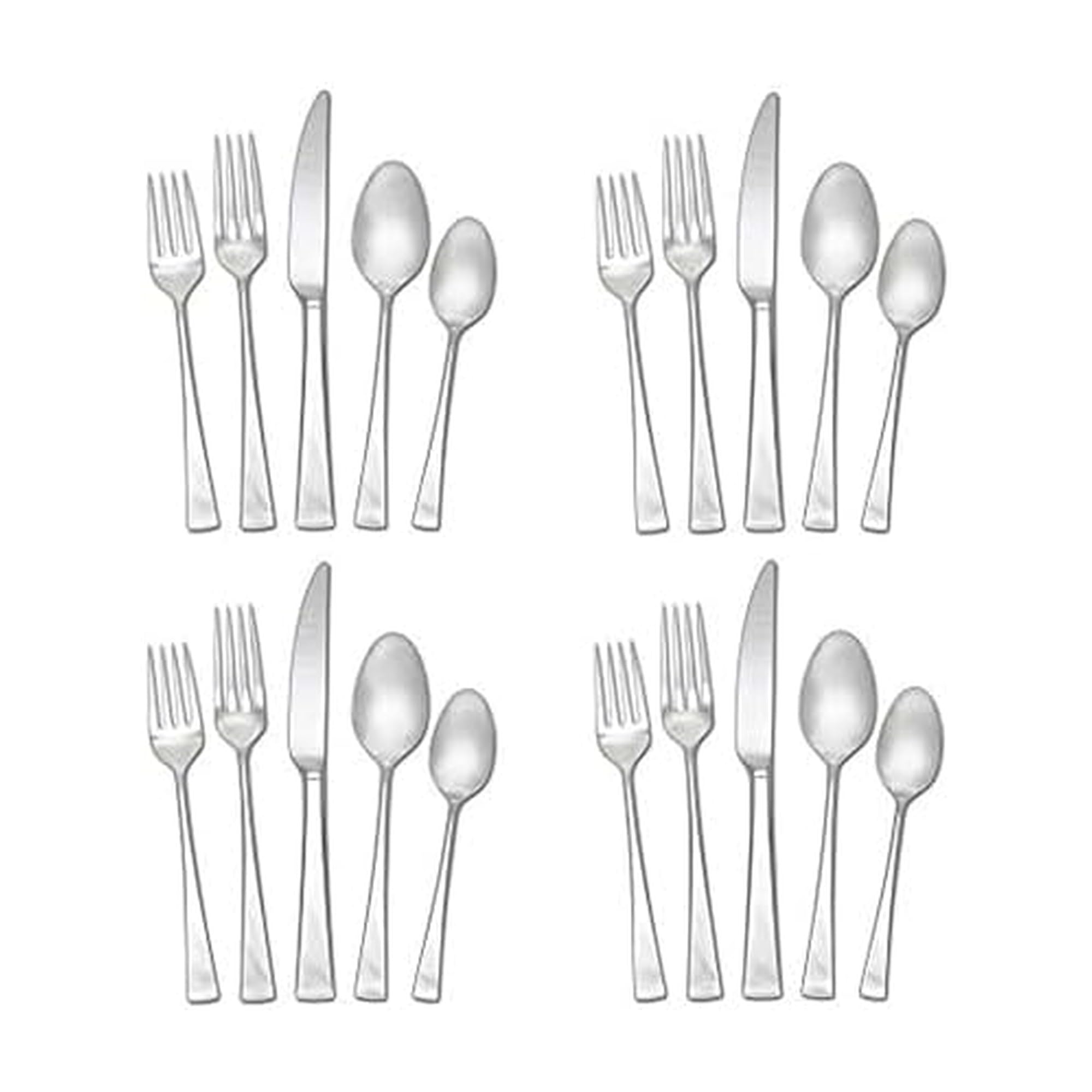 Mikasa Lucia dinner fork close-up highlights modern design and everyday durability