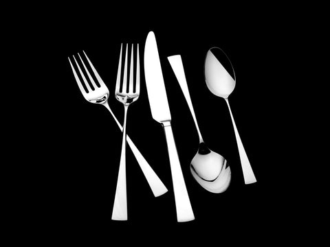 Mikasa Lucia salad fork precise tines for crisp greens and formal meals