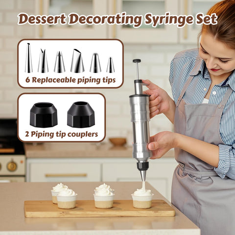 MIKESIER nozzle star for decorative piping on cakes