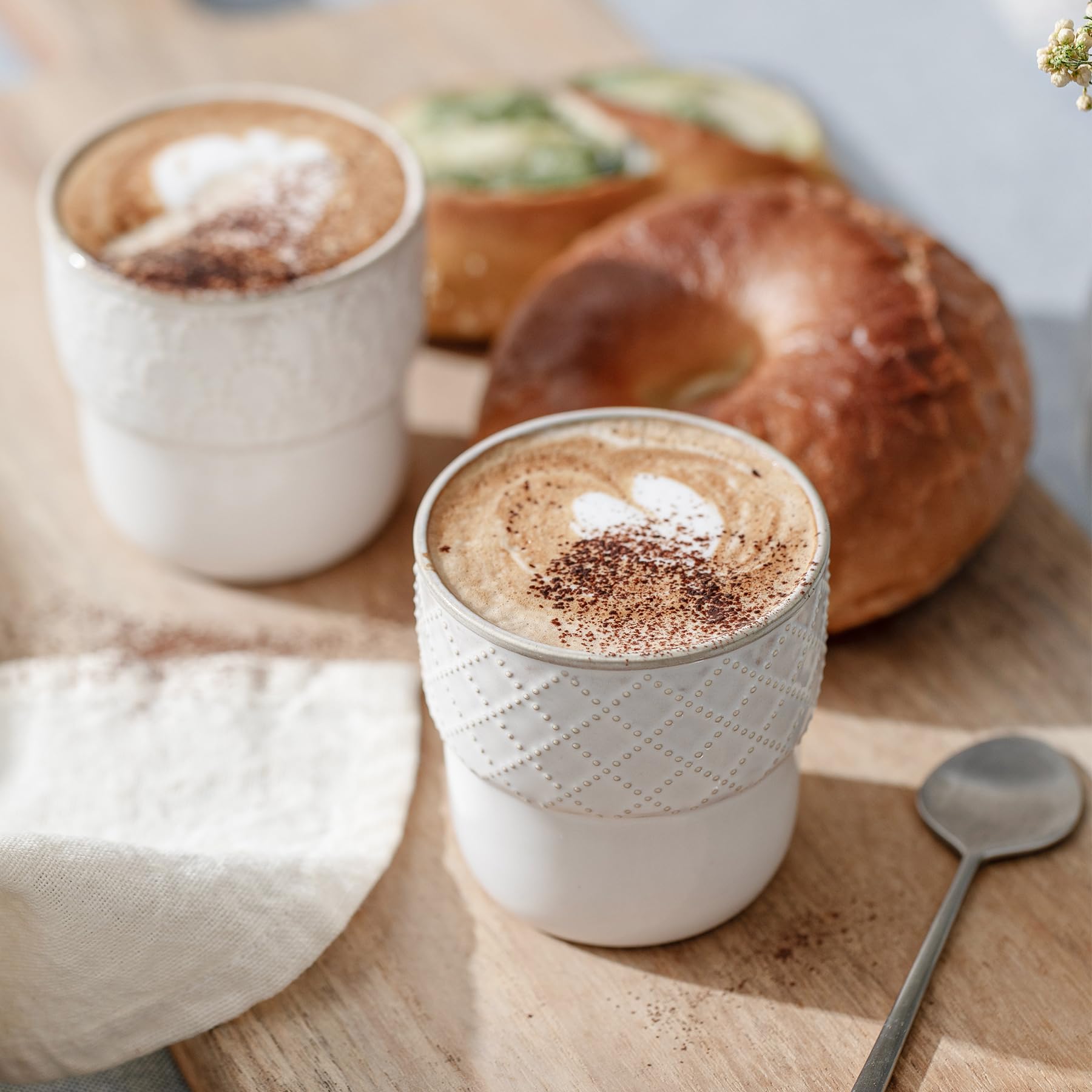 MIKIGEY espresso cups are dishwasher safe for quick cleanup