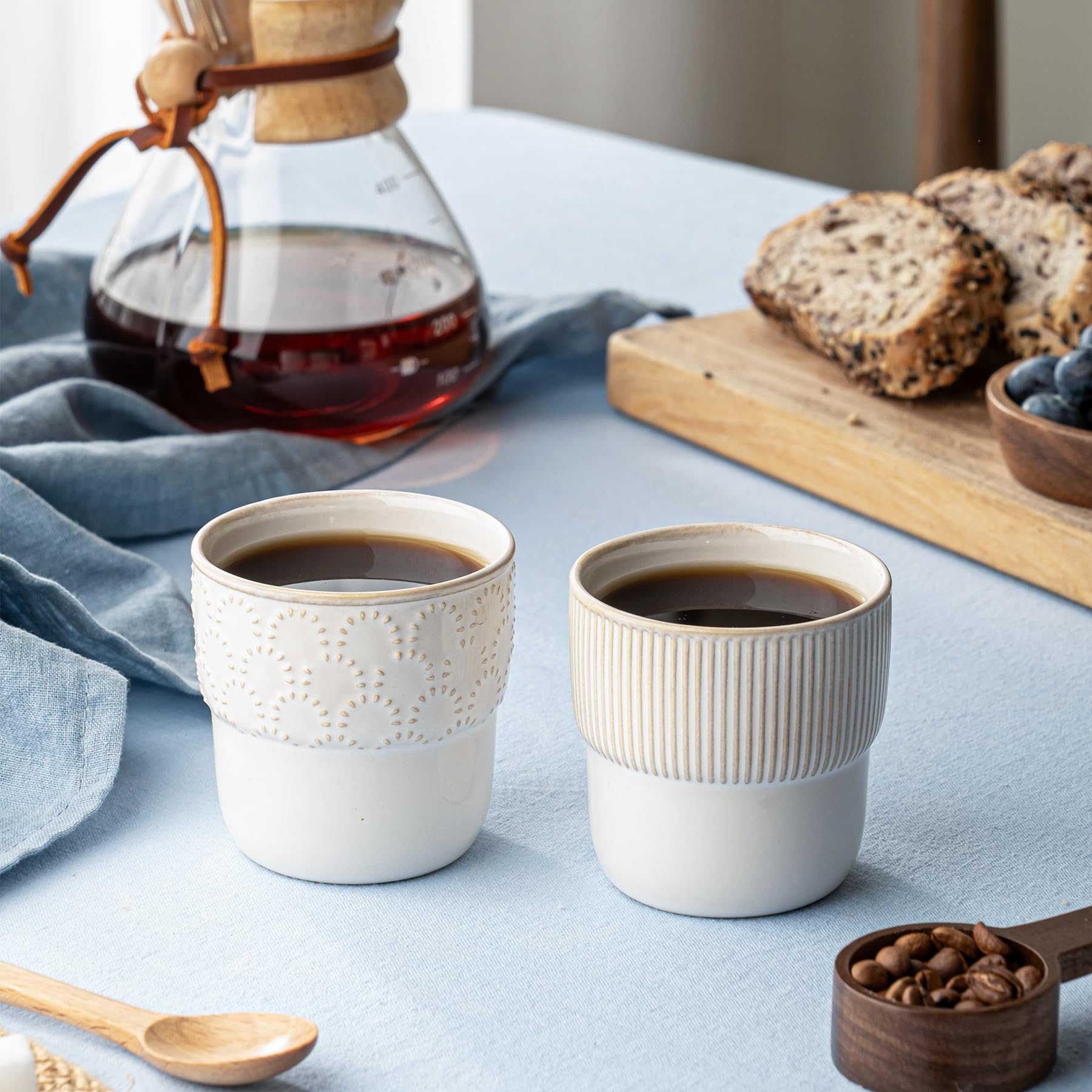 MIKIGEY espresso cups with firework pattern—adds festive charm to gatherings.