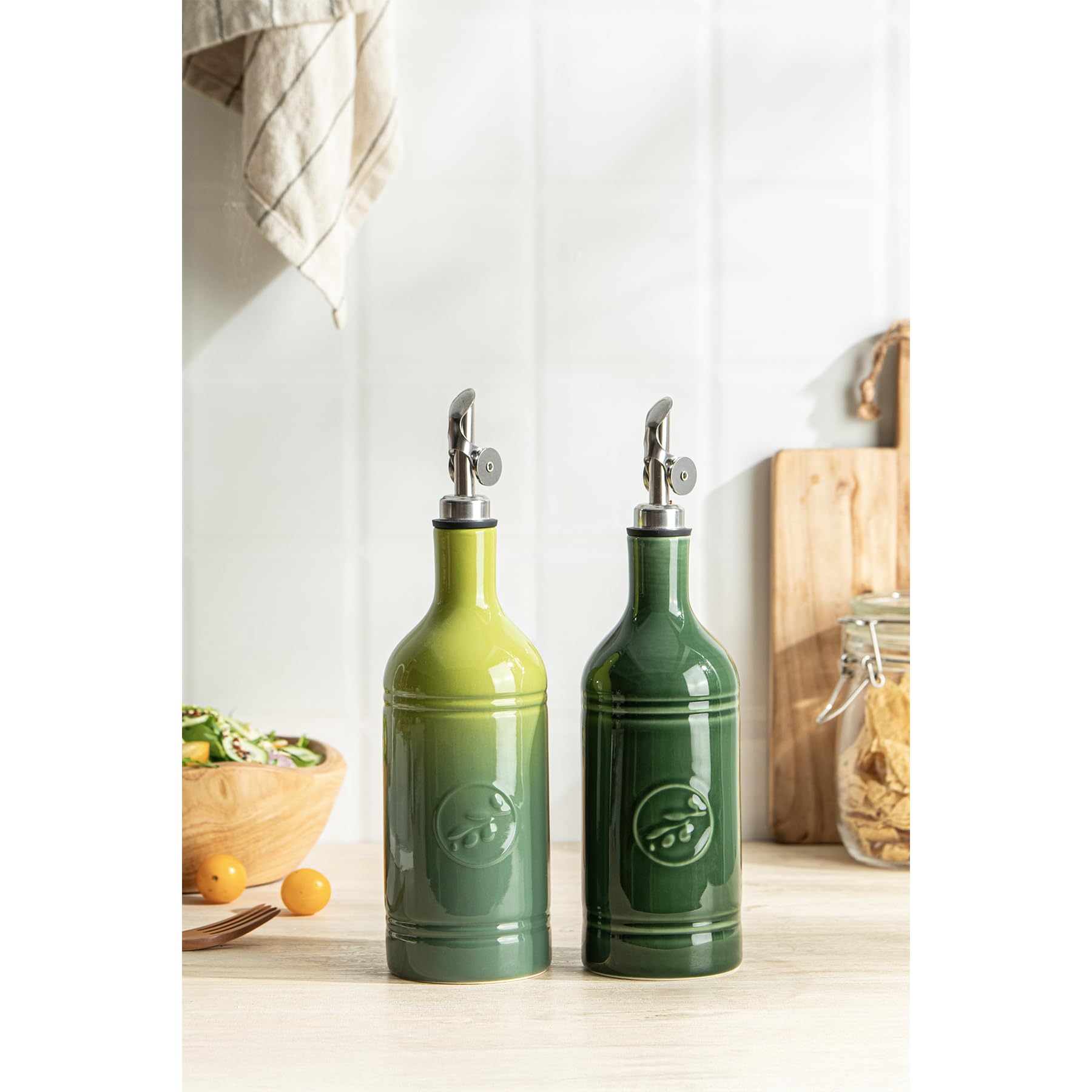 MIKIGEY multi-use bottle suitable for oil, vinegar, syrup, and sauces