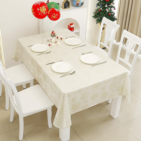 MikiUp 60 x 84 inch Christmas tablecloth fits standard tables