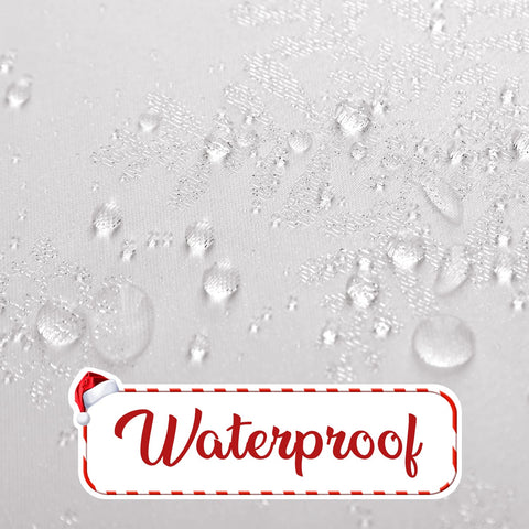 MikiUp waterproof, wrinkle-resistant tablecloth protects surfaces during celebrations.
