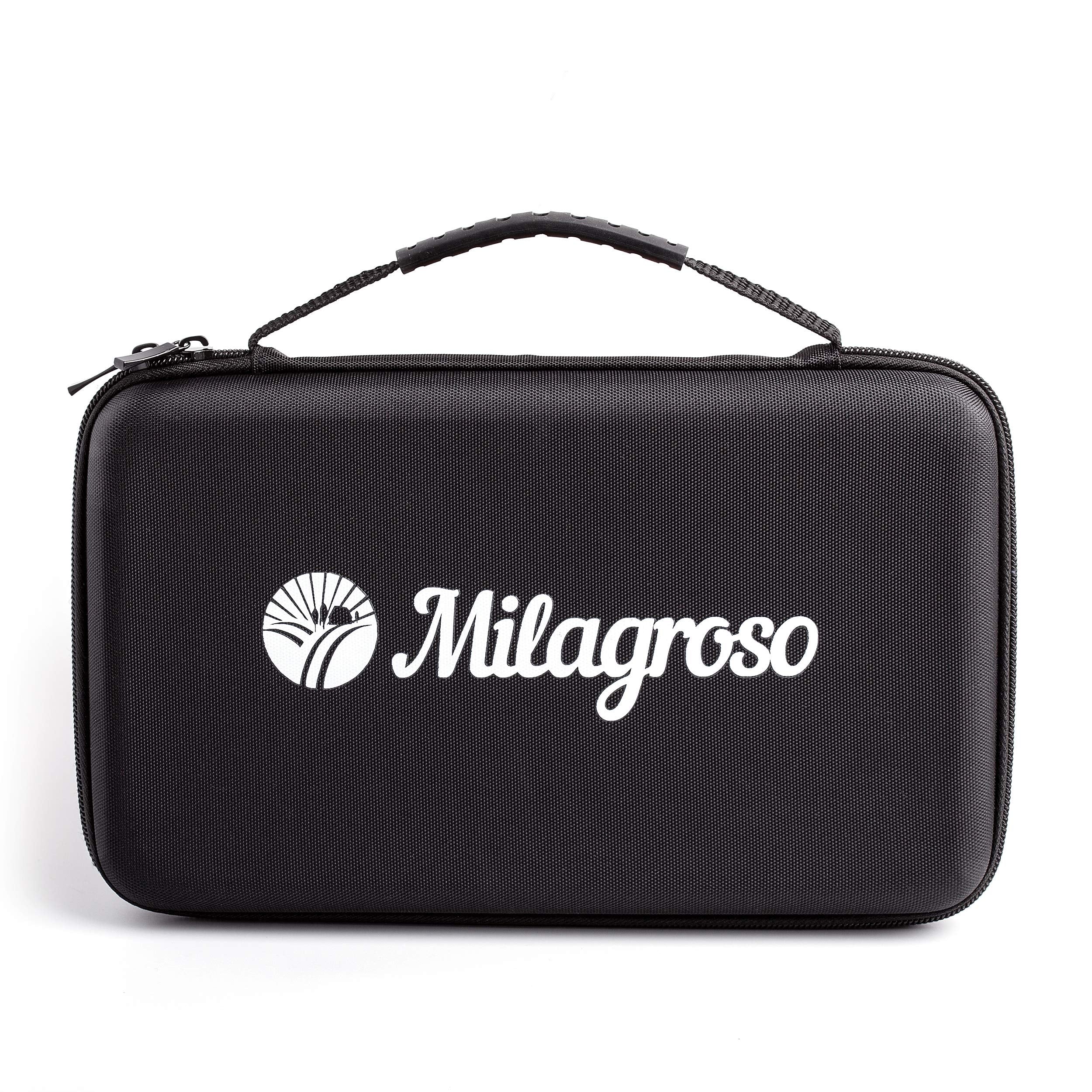 Milagroso 304 stainless steel construction ensures durability and long-term flavor infusion.