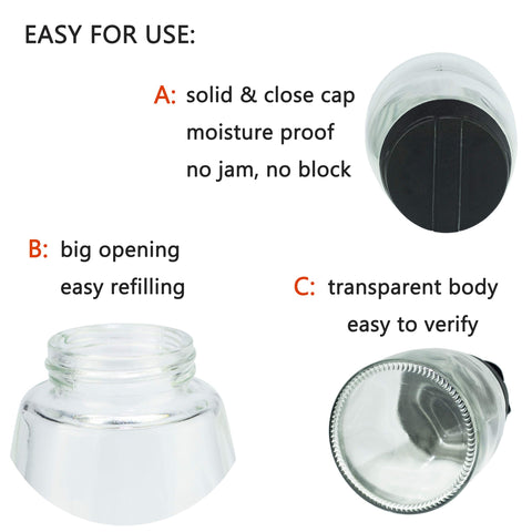 MILEKE humidity-proof design prevents clumping in humid kitchens or bars.