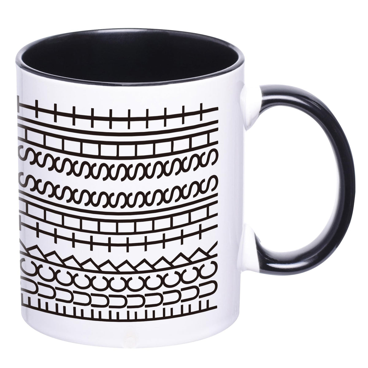 Milianquill Fuck This Shit Mug front view shows a confident desk‑side favorite for daily humor.
