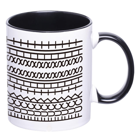 Milianquill Fuck This Shit Mug front view shows a confident desk‑side favorite for daily humor.
