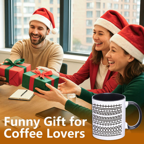 Milianquill Fuck This Shit Mug white elephant gag gift for parties and coworkers.