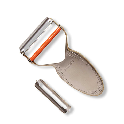 Milk Street Precision Peeler with replaceable blades for durable, sharp daily prep.