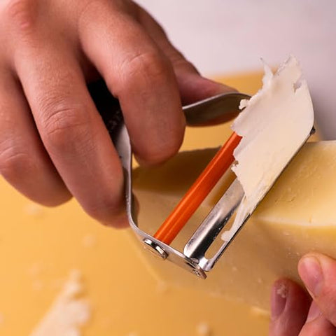 Milk Street Precision Peeler stainless steel body for lasting durability.
