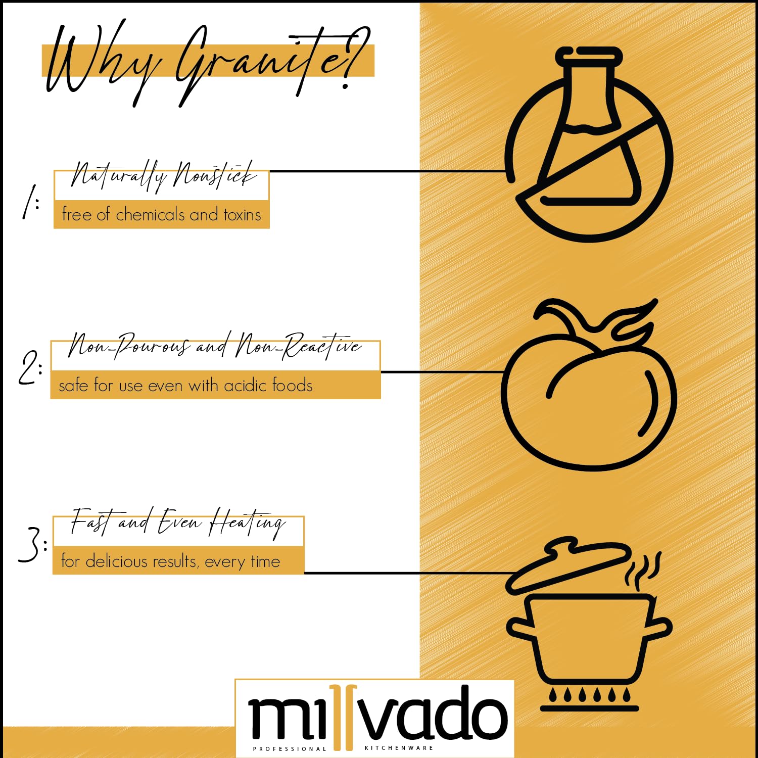 Millvado chicken roasting pan delivers even cooking and easy cleanup.