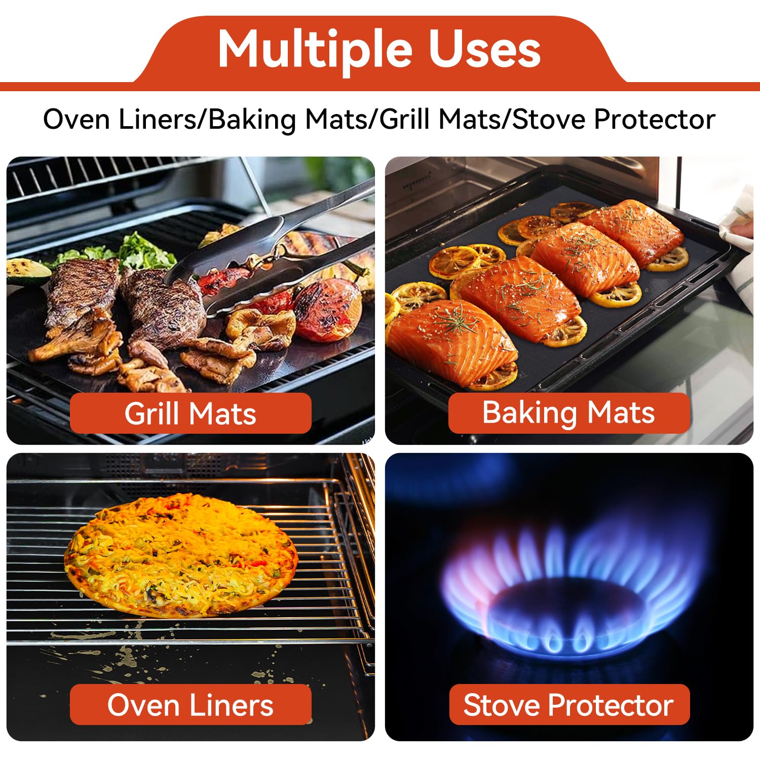 Mimekitchen oven liner dishwasher-safe for fast, hands-free cleanup.