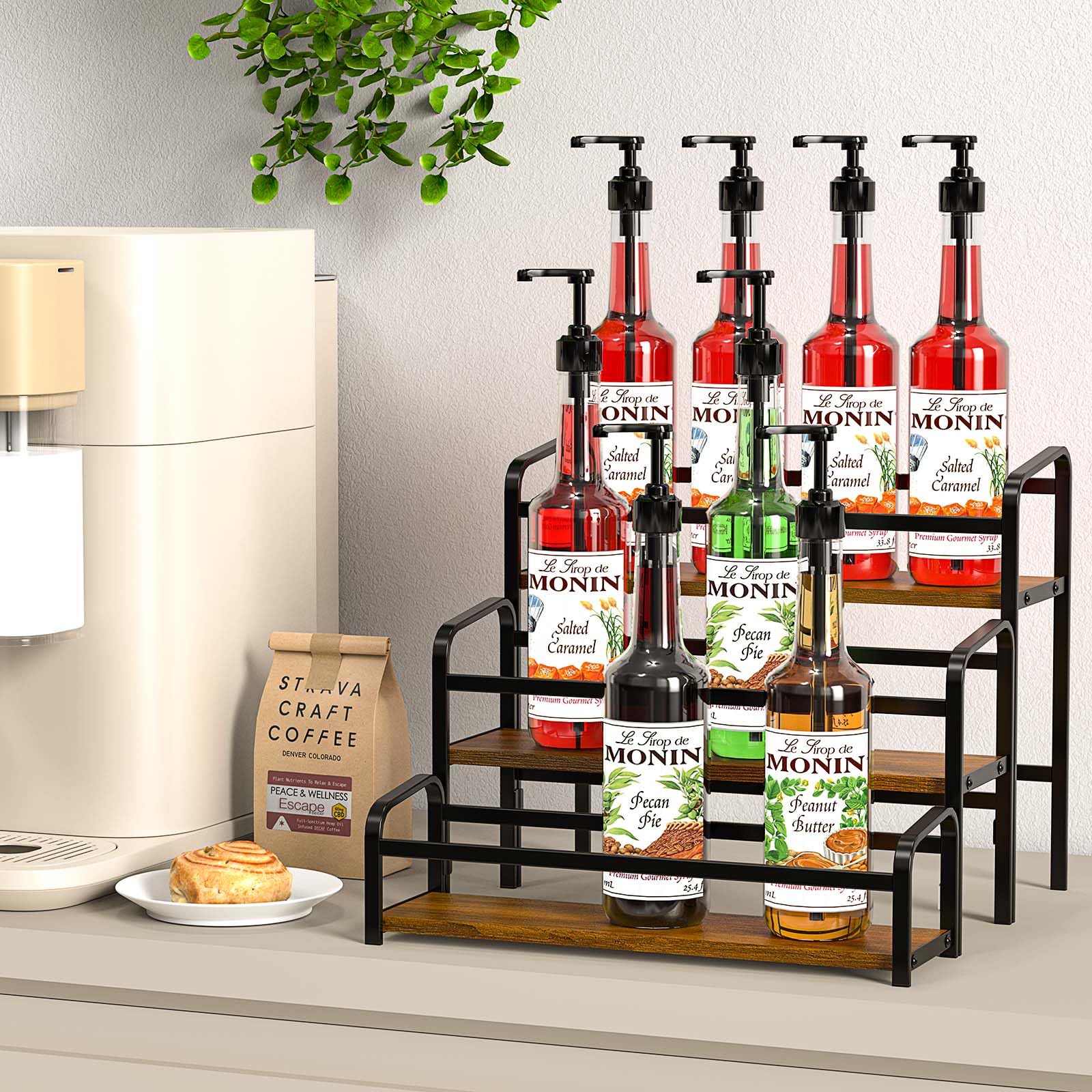MIMIyasha durable wood and metal construction provides stable support.