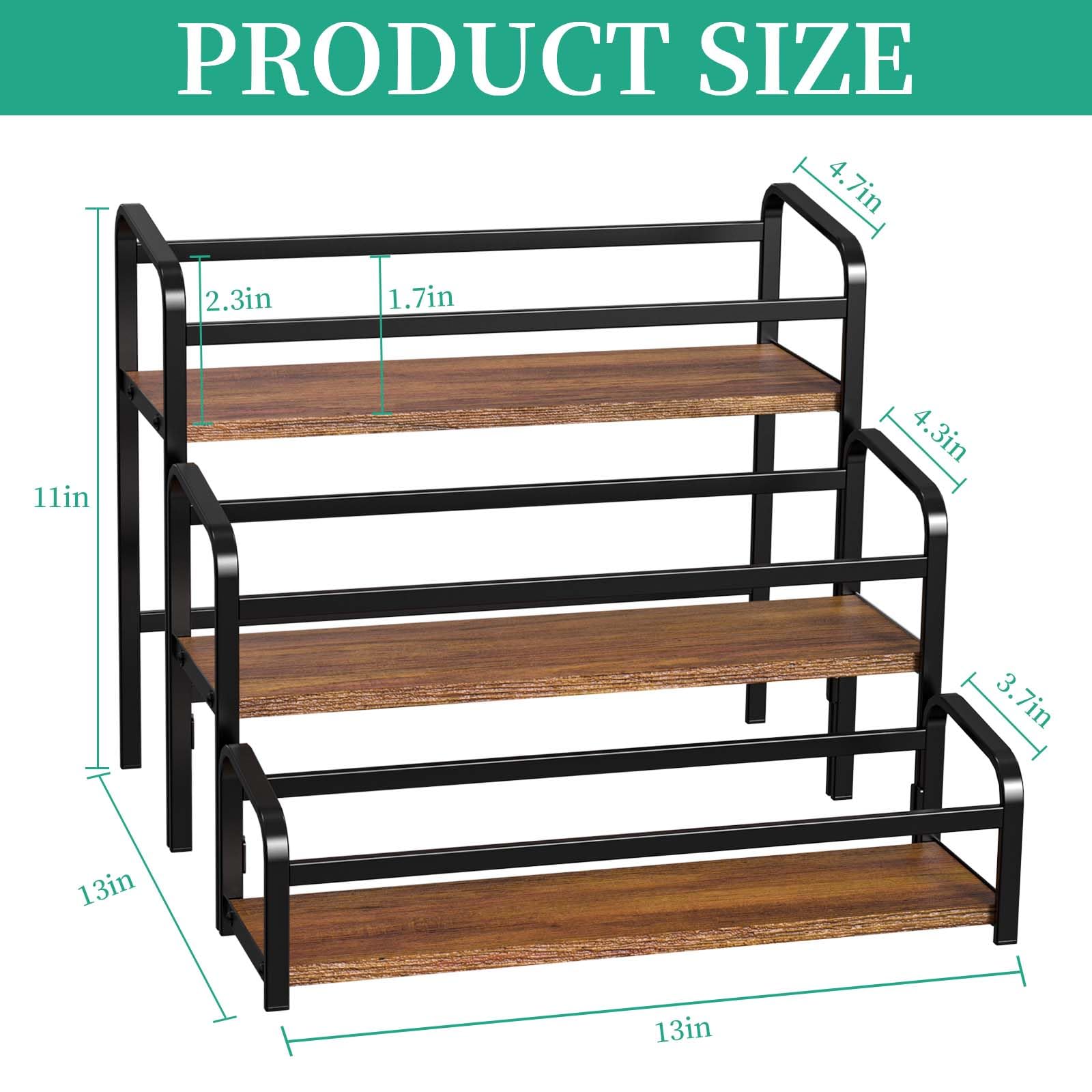 MIMIyasha syrup organizer magnetic installation close-up shows fast, tool-free setup.