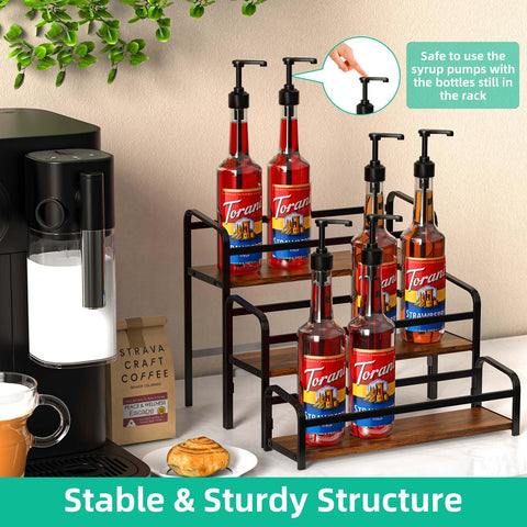 MIMIyasha versatile storage for syrups, spices, or oils.