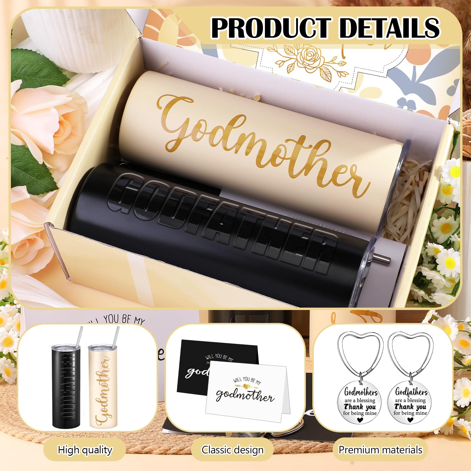 Mimorou proposal cards set ready for heartfelt godparent reveal