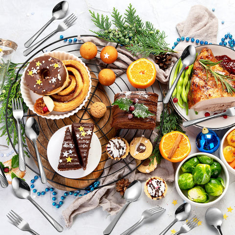 Minatee anti-rust durable kitchen utensils withstand daily use.