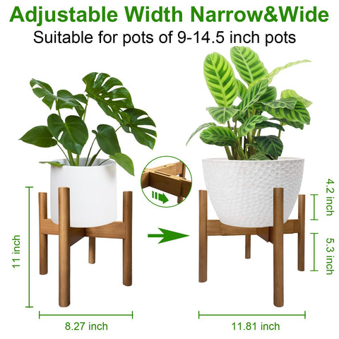 MinBoo bamboo dispenser stand with walnut finish and smooth edges