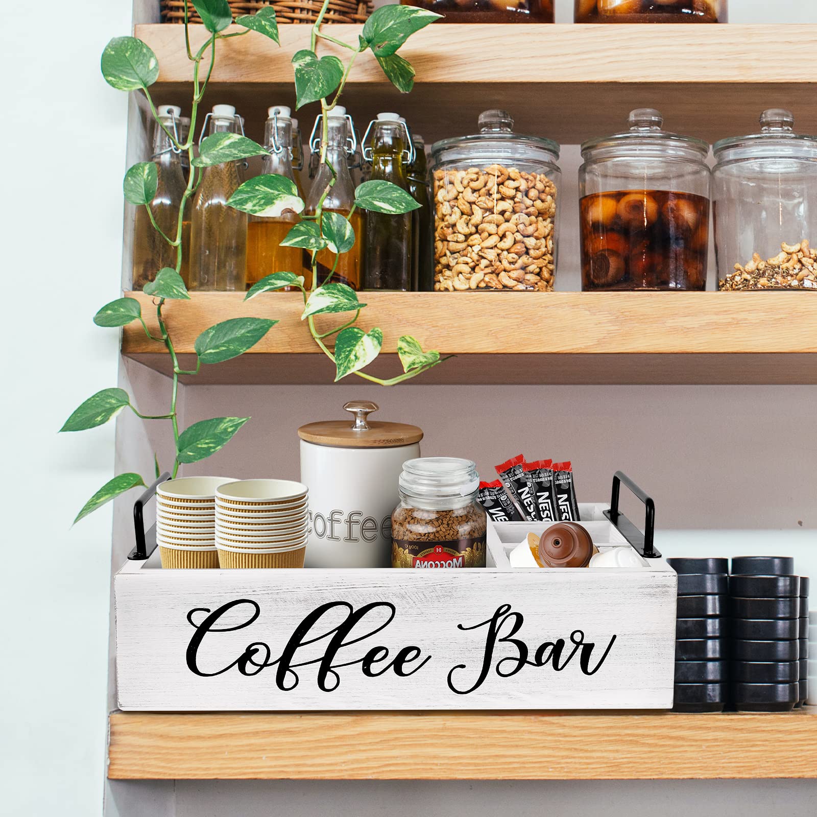MINCORD gift-ready coffee station organizer for coffee lovers