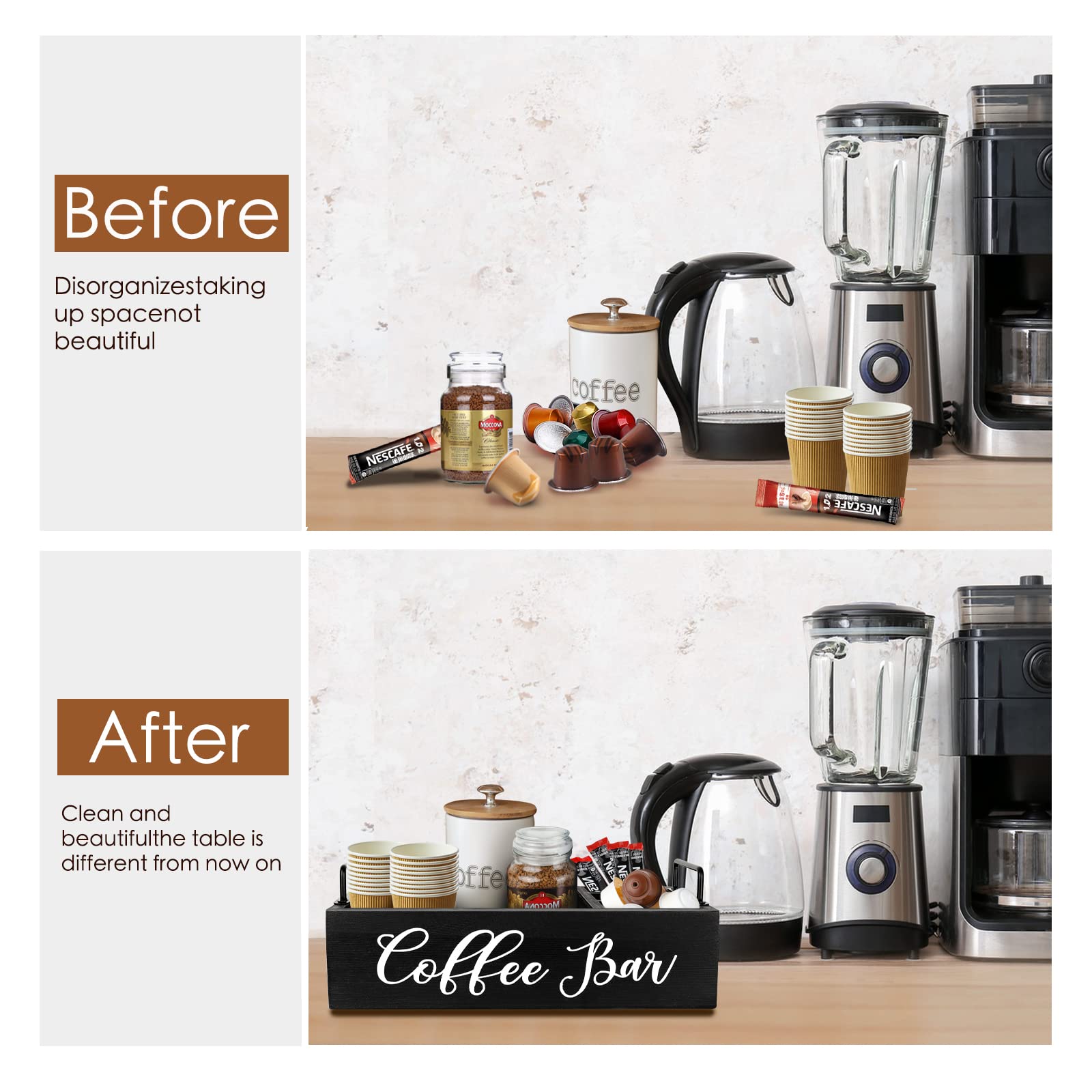 MINCORD wood K-Cup storage keeps pods neatly within reach