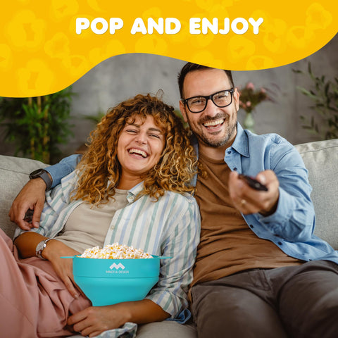 Mindful Design cyan popper brings vibrant color to your kitchen