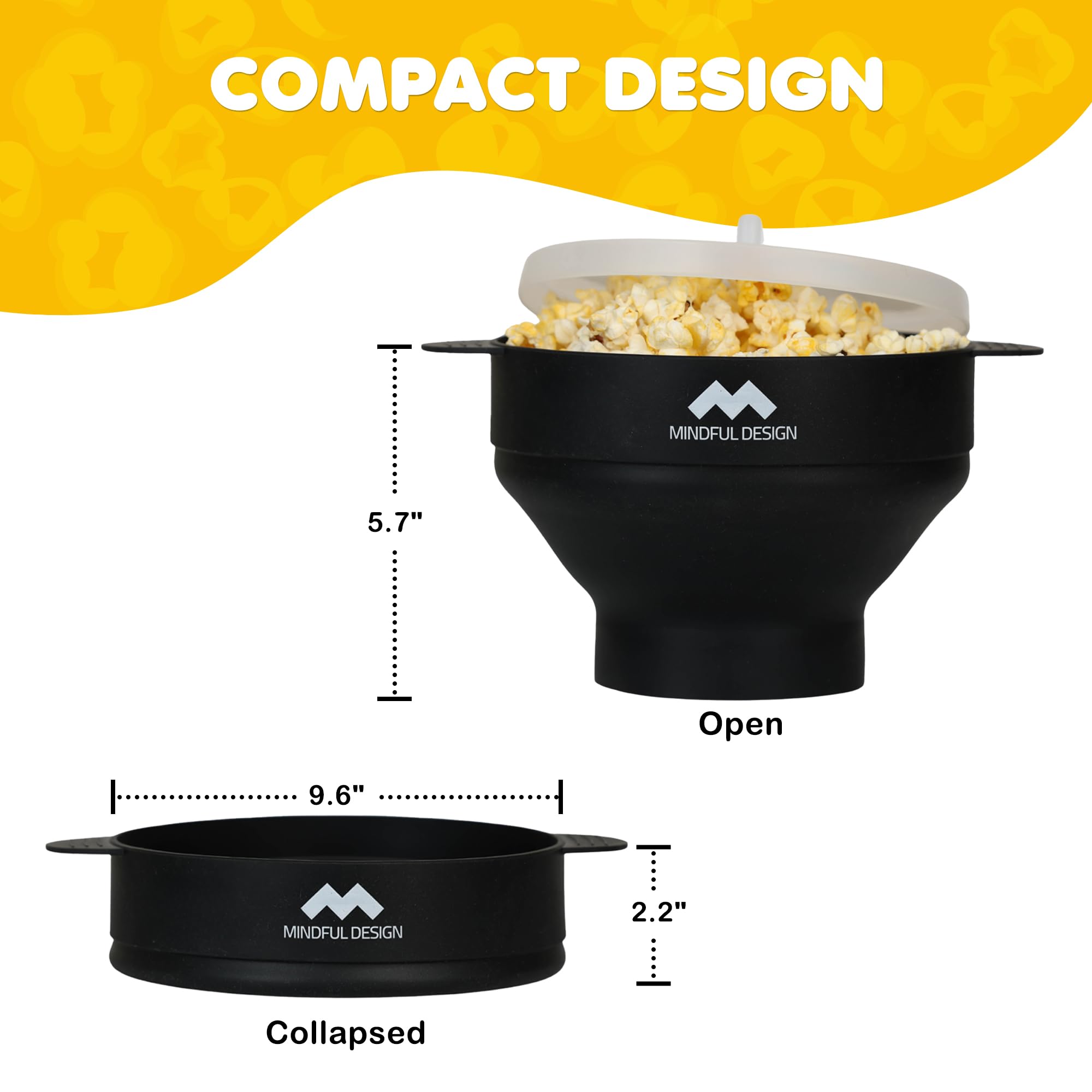 Mindful Design family-friendly popcorn bowl for cozy movie nights.