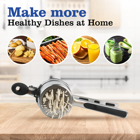 Mindful Design large-capacity ricer ideal for batch cooking and holidays