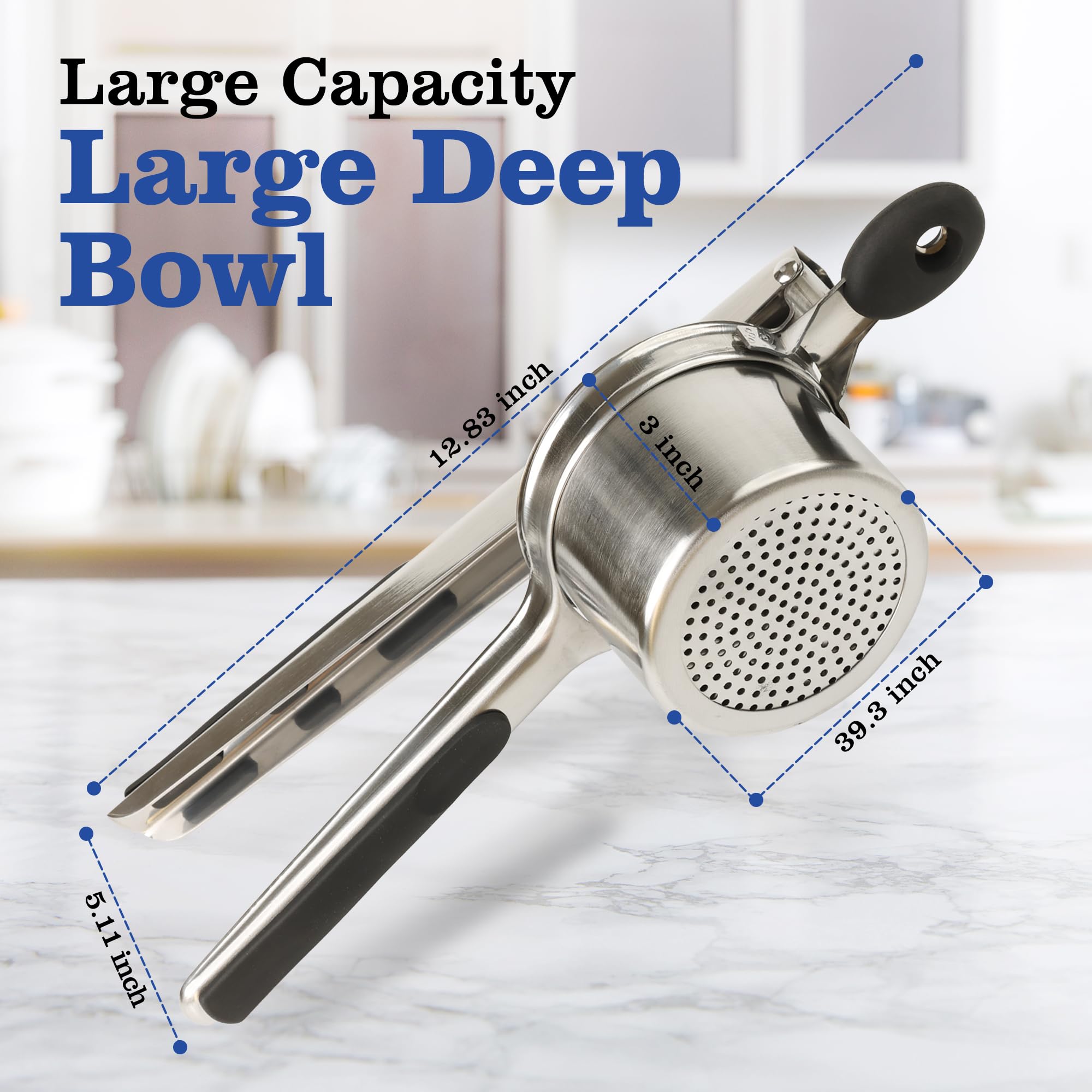 Mindful Design versatile ricer for purees, gnocchi, and more