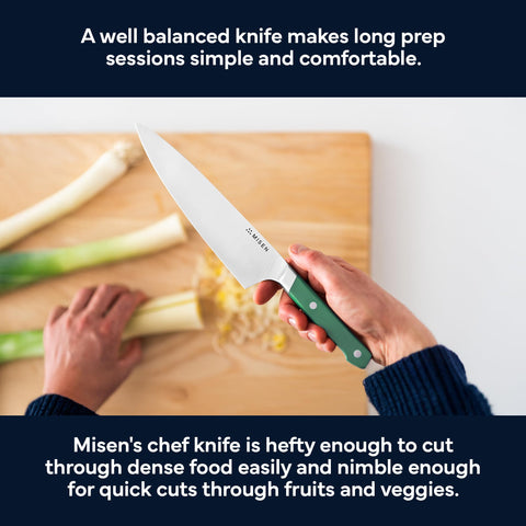 Misen professional-grade performance at a great value for home cooks.