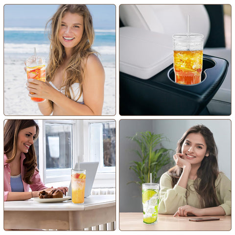 MINGHYZYA gift-ready reusable tumbler set for eco-friendly gifting