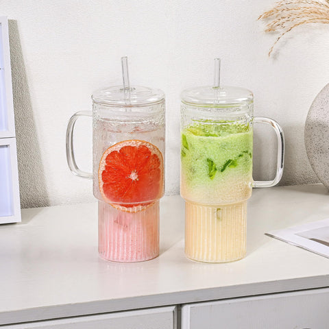 MINGHYZYA hammered-striped design adds grip and style to every sip.