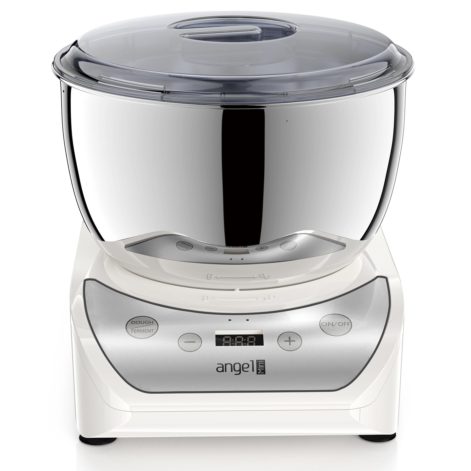Mini Angel easy-clean design simplifies post-baking cleanup