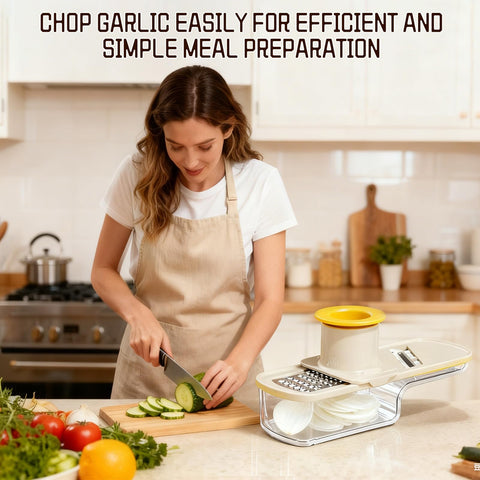 Mini Garlic Slicer ginger grinder delivers efficient grating for fresh flavors