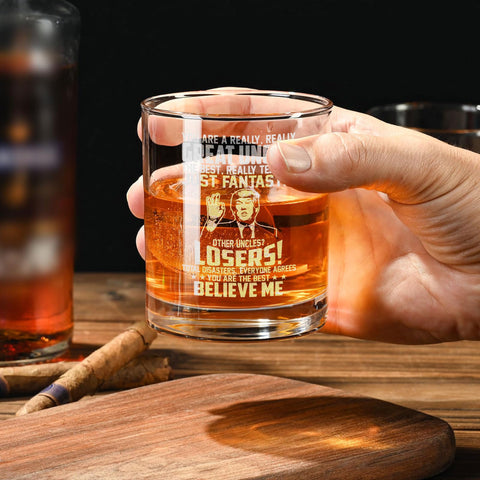 MINIVINE engraved whiskey glass with laser etching for lasting keepsake