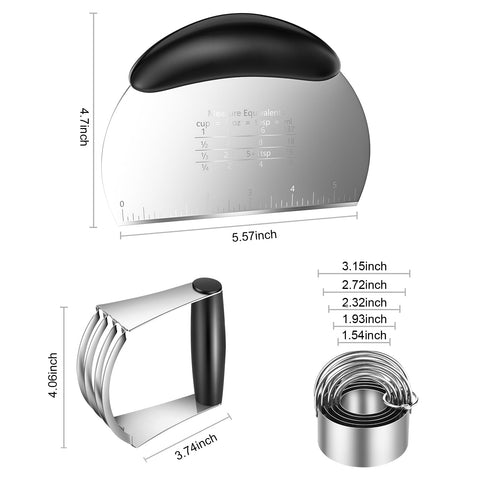 MINO ANT large round cookie cutter for bigger pastry rounds