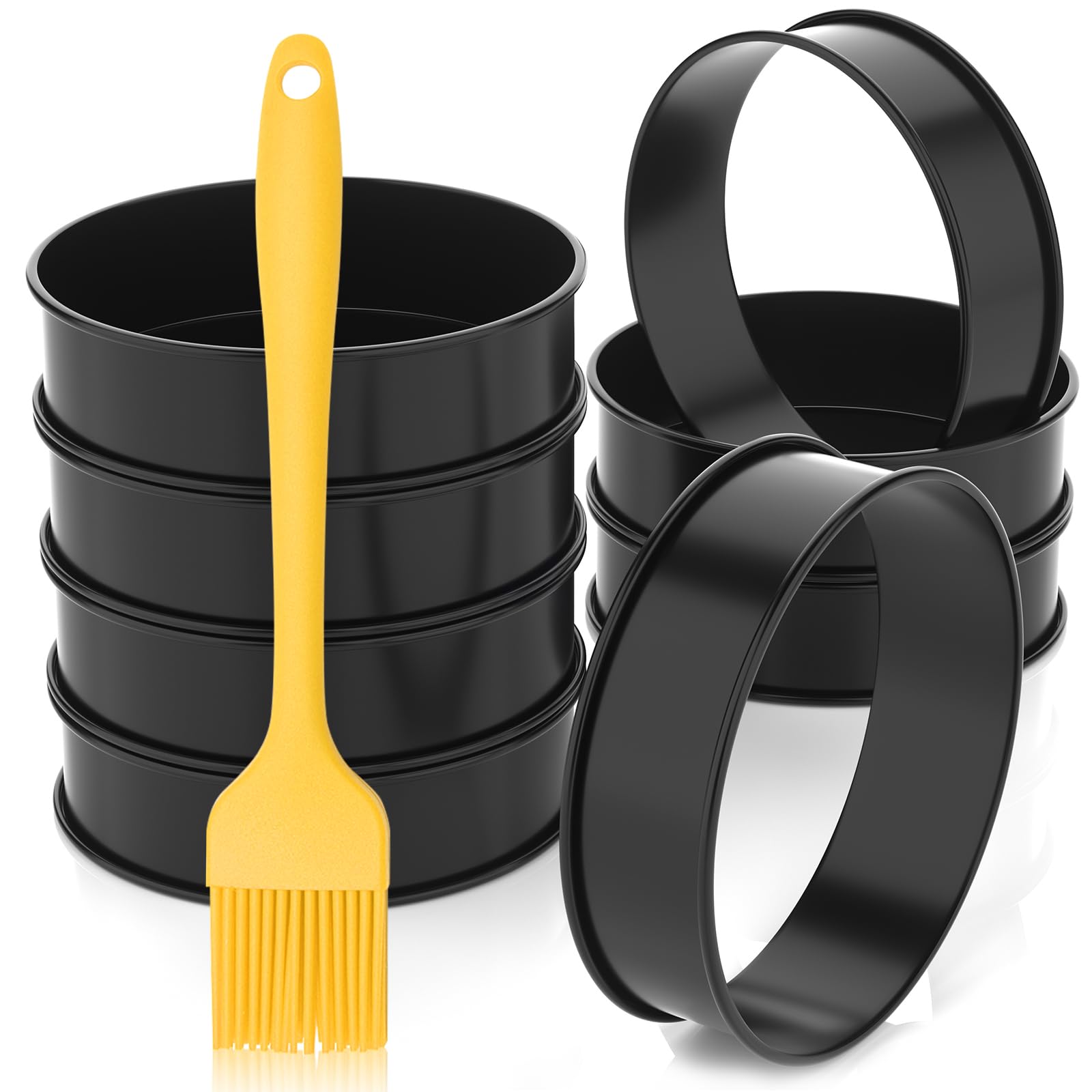 MINO ANT crumpet rings in package for easy storage and quick setup.