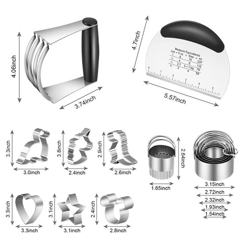 MINO ANT cookie cutters are dishwasher-safe for quick cleanup.