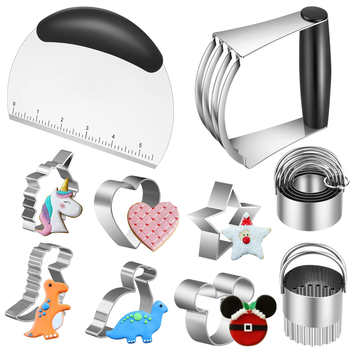 MINO ANT Mickey cookie cutter for fun party cookies and precise shapes.