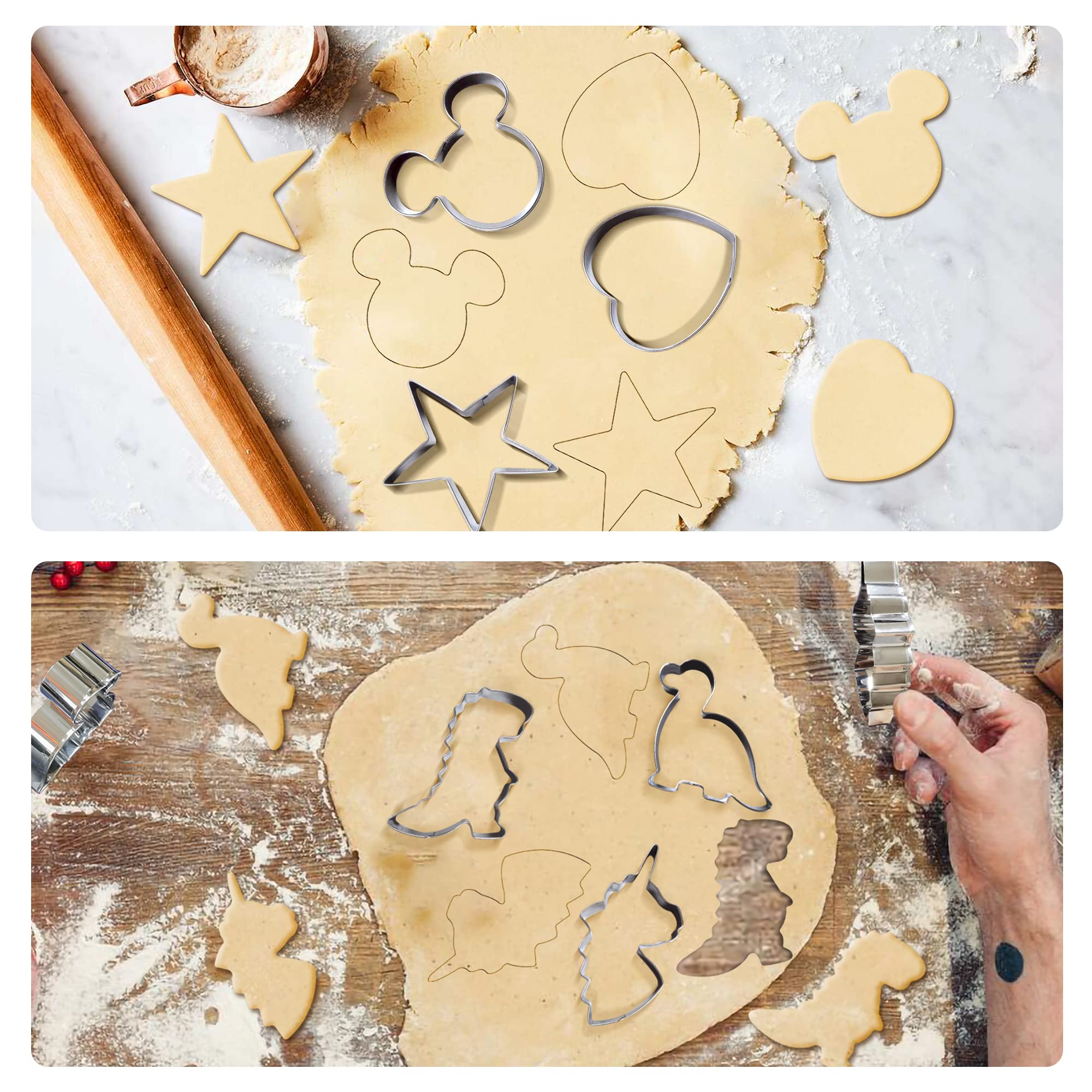 MINO ANT Unicorn cookie cutter for whimsical treats with clean edges.