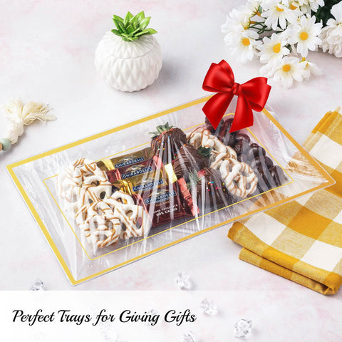 Mint Living charcuterie tray frames bites with a chic, disposable option.