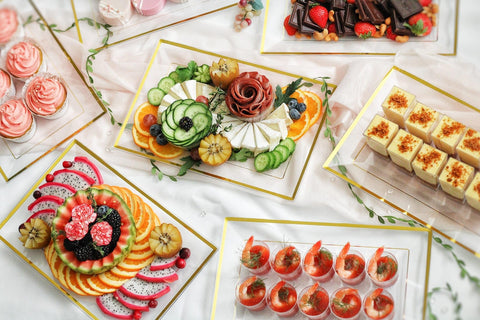 Mint Living cupcake display tray highlights pastries while keeping serving simple.