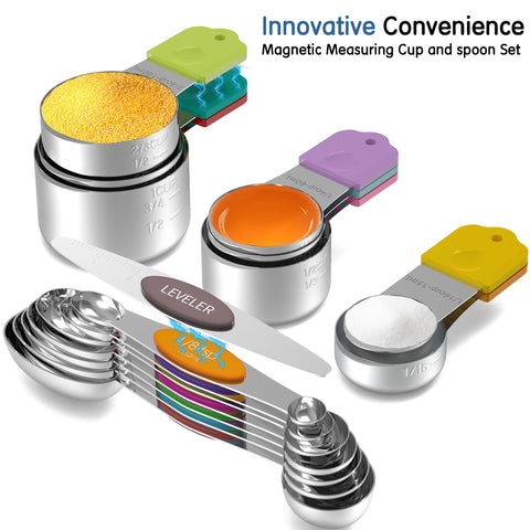 Minteem spoons highlight the middle scale for fast size identification.