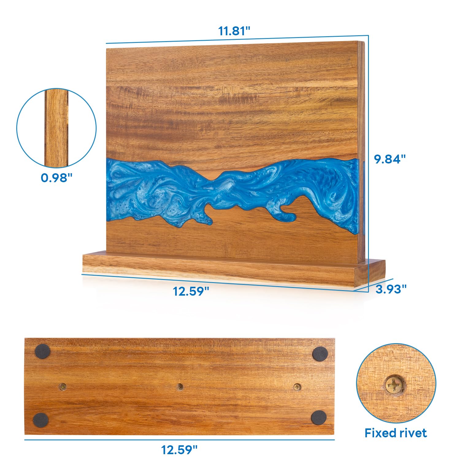 Minyuexia seamless edges offer a premium feel and safe handling.