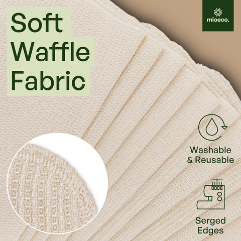Mioeco versatile towels tackle spills counters and bathroom surfaces with reliable absorbency.