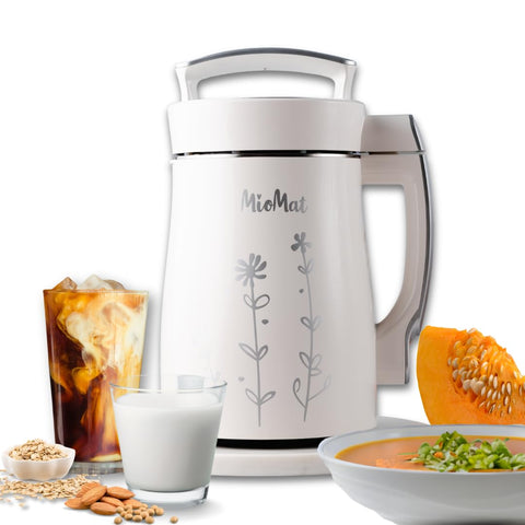 MioMat 8in1 milk maker front view showing compact design for busy kitchens